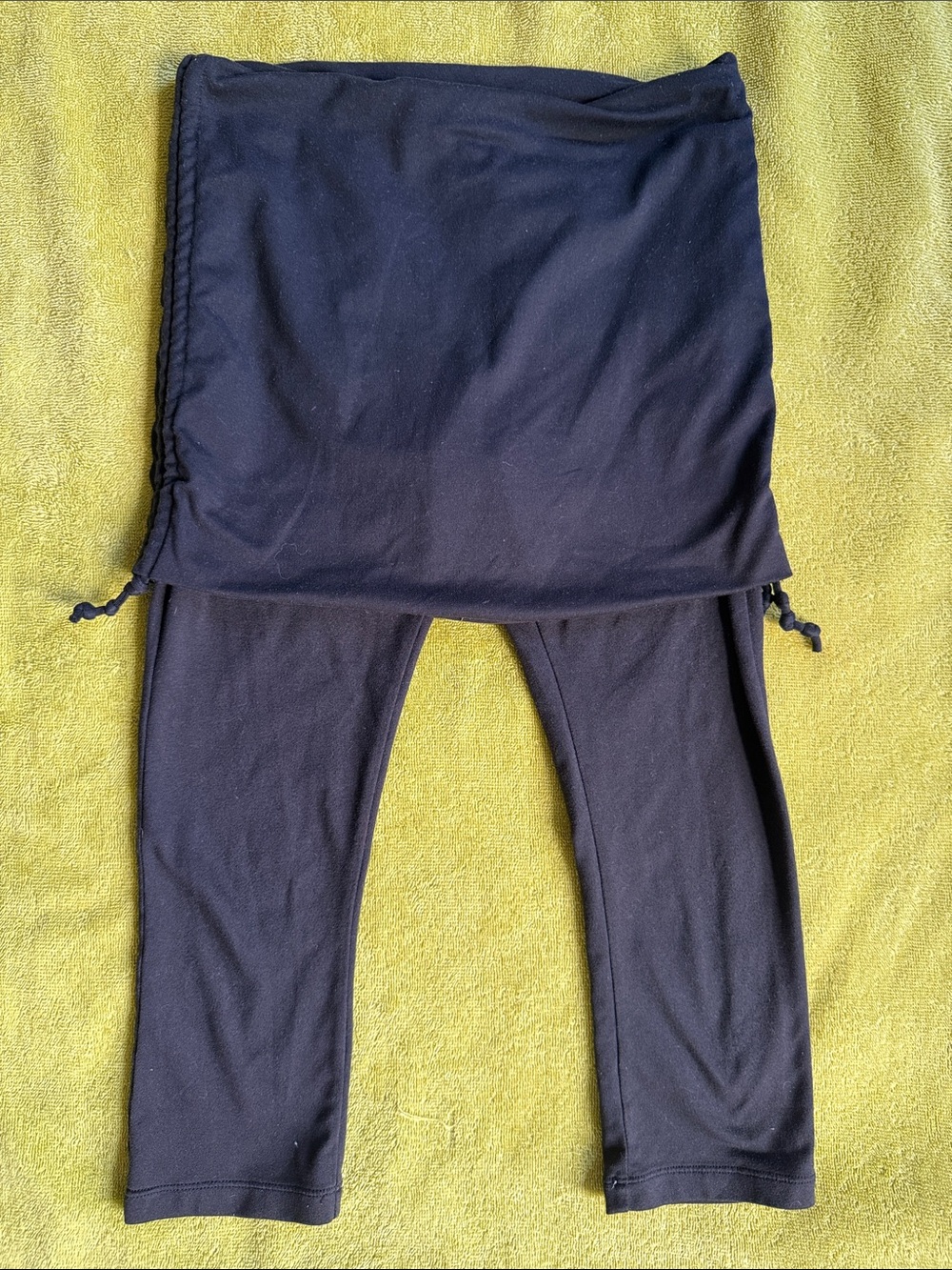Black Girls' Prana Leggings with skirt